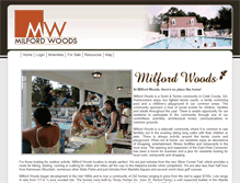 Tablet Screenshot of milfordwoods.com